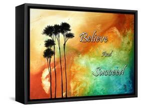 Believe and Succeed-Megan Aroon Duncanson-Framed Stretched Canvas