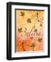 Believe and Swirling Autumn Leaves-Bee Sturgis-Framed Art Print