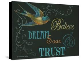 Believe & Bird-Gwendolyn Babbitt-Stretched Canvas