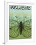 Believe Butterfly-Ricki Mountain-Framed Art Print