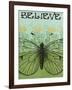 Believe Butterfly-Ricki Mountain-Framed Art Print