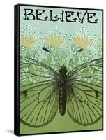 Believe Butterfly-Ricki Mountain-Framed Stretched Canvas