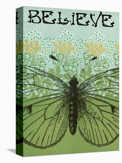 Believe Butterfly-Ricki Mountain-Stretched Canvas