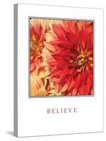 Believe Flowers-Maureen Love-Stretched Canvas