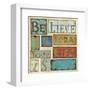 Believe & Hope I-Daphné B-Framed Art Print