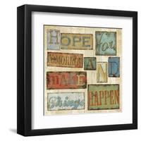 Believe & Hope II-Daphné B-Framed Art Print