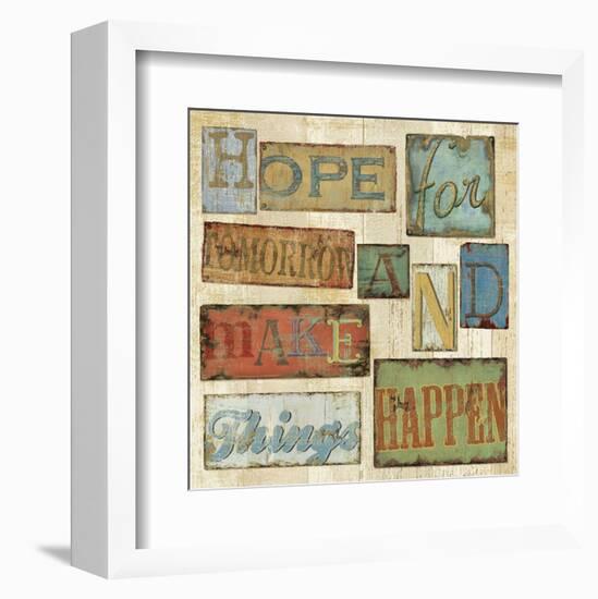 Believe & Hope II-Daphné B-Framed Art Print