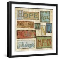 Believe & Hope II-Daphné B.-Framed Giclee Print