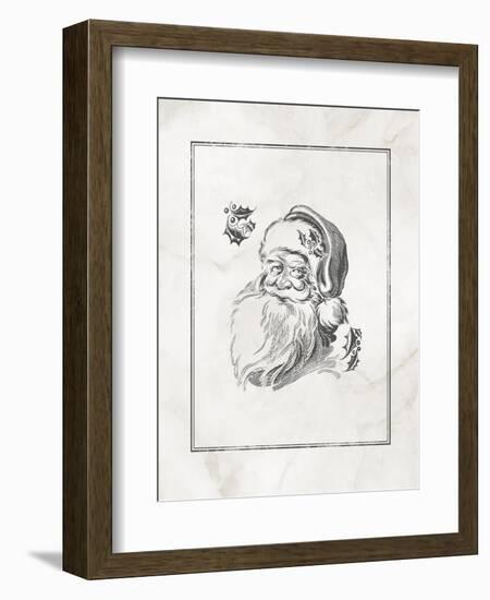 Believe in Santa-PI Studio-Framed Art Print