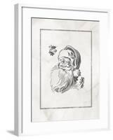 Believe in Santa-PI Studio-Framed Art Print