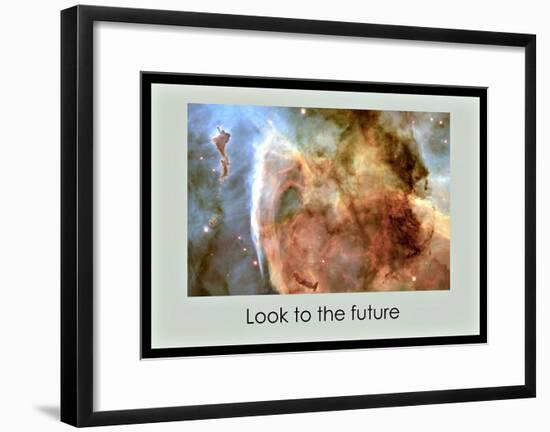 Believe in the Future-null-Framed Giclee Print