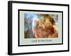 Believe in the Future-null-Framed Giclee Print