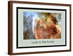 Believe in the Future-null-Framed Giclee Print