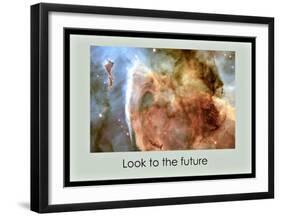 Believe in the Future-null-Framed Giclee Print