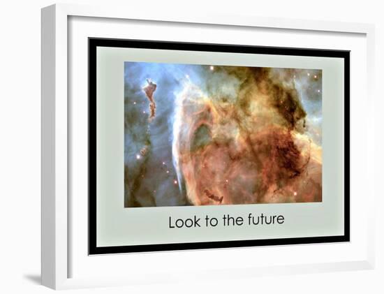 Believe in the Future-null-Framed Giclee Print