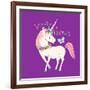 Believe in Unicorns-Heather Rosas-Framed Art Print