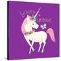 Believe in Unicorns-Heather Rosas-Stretched Canvas