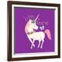 Believe in Unicorns-Heather Rosas-Framed Art Print