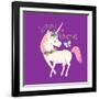 Believe in Unicorns-Heather Rosas-Framed Art Print