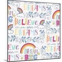 Believe in Your Dreams-Elizabeth Caldwell-Mounted Giclee Print