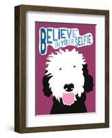 Believe in Your Selfie-Ginger Oliphant-Framed Art Print