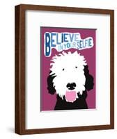 Believe in Your Selfie-Ginger Oliphant-Framed Art Print