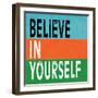 Believe in Yourself II-N. Harbick-Framed Art Print