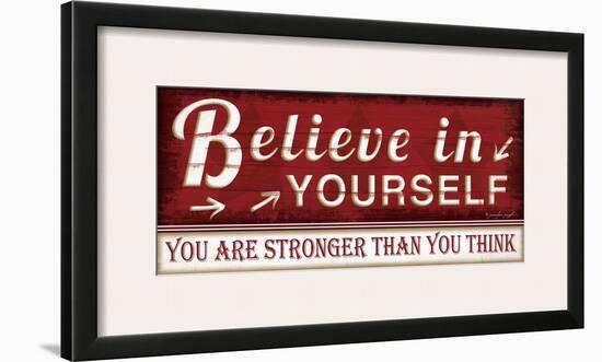 Believe in Yourself-Jennifer Pugh-Framed Art Print