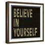 Believe in Yourself-N. Harbick-Framed Art Print