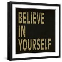 Believe in Yourself-N. Harbick-Framed Art Print