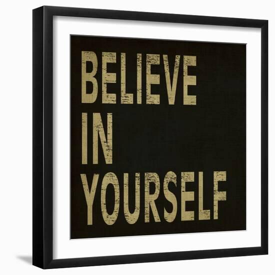 Believe in Yourself-N. Harbick-Framed Art Print