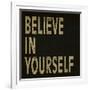 Believe in Yourself-N. Harbick-Framed Art Print