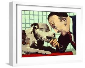 Believe Me I Know Best, 1981-Peter Wilson-Framed Giclee Print