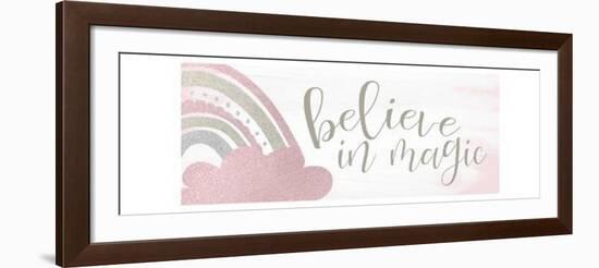 Believe Rainbow-Kimberly Allen-Framed Art Print