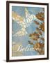 Believe Silhouette-Piper Ballantyne-Framed Art Print