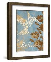 Believe Silhouette-Piper Ballantyne-Framed Art Print