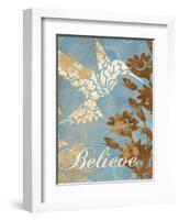 Believe Silhouette-Piper Ballantyne-Framed Art Print