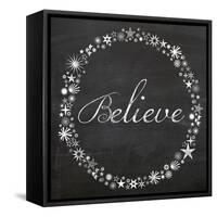 Believe Stars-Lauren Gibbons-Framed Stretched Canvas