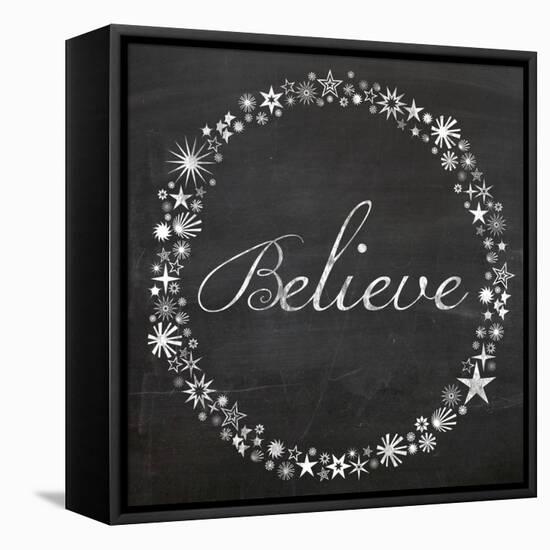 Believe Stars-Lauren Gibbons-Framed Stretched Canvas