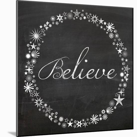 Believe Stars-Lauren Gibbons-Mounted Art Print