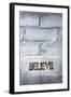Believe Word-Yury Zap-Framed Photographic Print