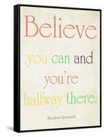 Believe You Can-Sylvia Coomes-Framed Stretched Canvas