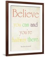 Believe You Can-Sylvia Coomes-Framed Art Print