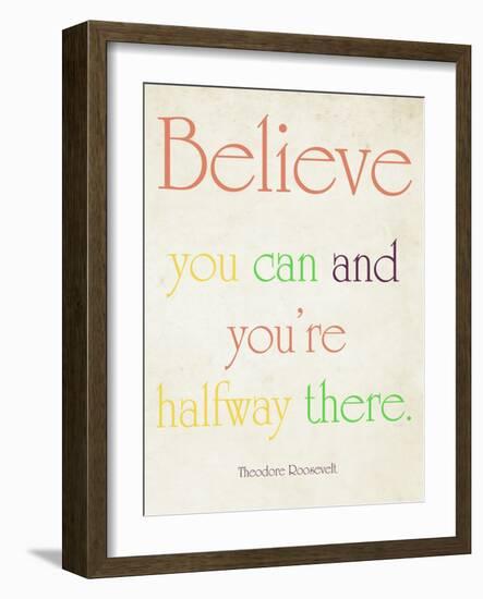 Believe You Can-Sylvia Coomes-Framed Art Print