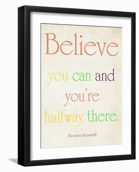 Believe You Can-Sylvia Coomes-Framed Art Print