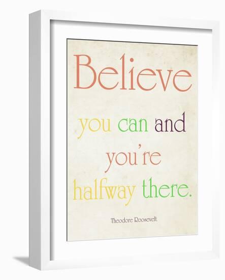 Believe You Can-Sylvia Coomes-Framed Art Print