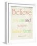 Believe You Can-Sylvia Coomes-Framed Art Print