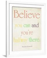 Believe You Can-Sylvia Coomes-Framed Art Print