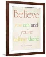 Believe You Can-Sylvia Coomes-Framed Art Print