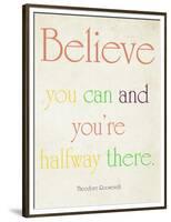 Believe You Can-Sylvia Coomes-Framed Premium Giclee Print